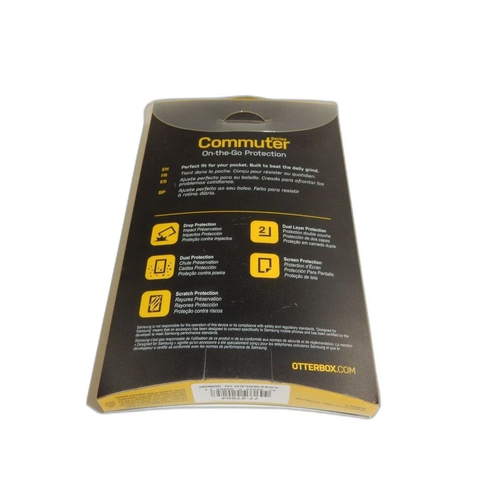 OtterBox Commuter Series Black Case for Samsung Galaxy S4 NEW